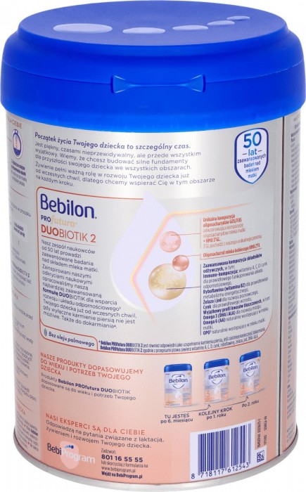 Bebilon Pro Futura DuoBiotik 2 800