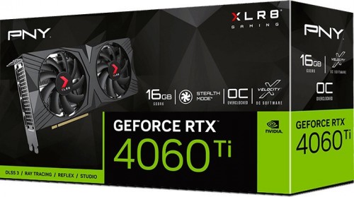 PNY GeForce RTX 4060 Ti 16GB VERTO Dual Overclocked