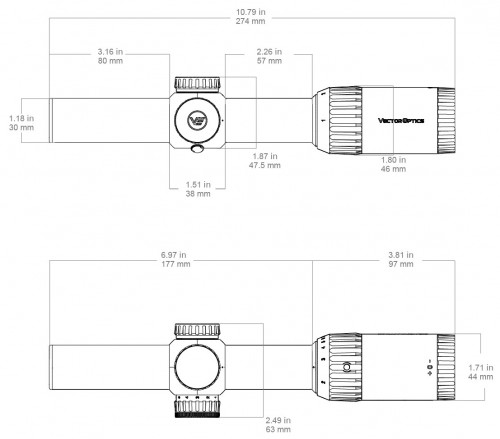 Vector Optics Constantine 1-8x24 RAR