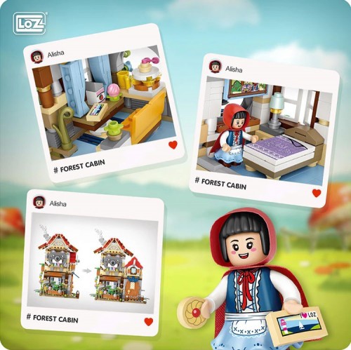 LOZ Forest Cabin 1225