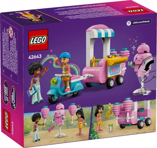 Lego Cotton Candy Stand and Scooter 42643