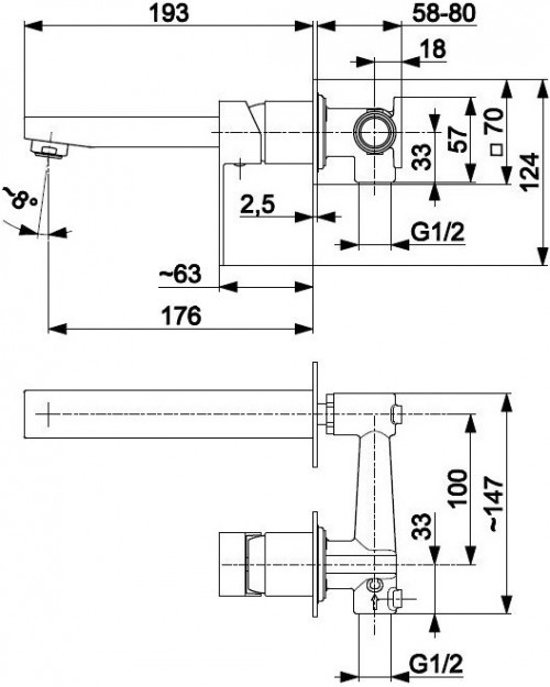 Armatura Logon 5139-810-00