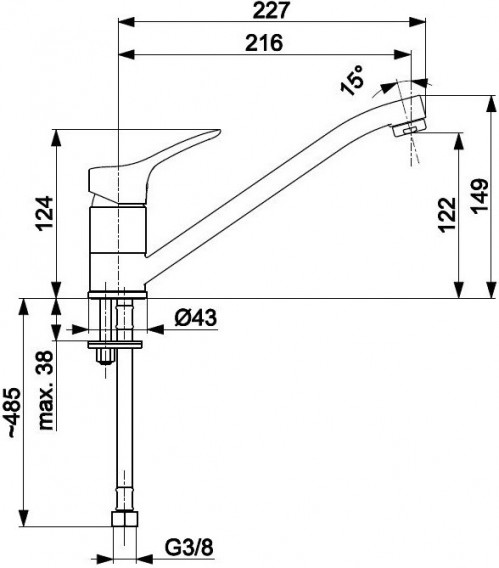 Armatura Morris 5243-915-00