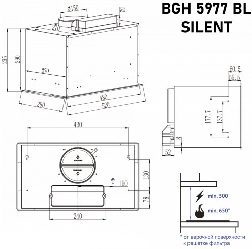 Minola BGH 5977 BL Silent