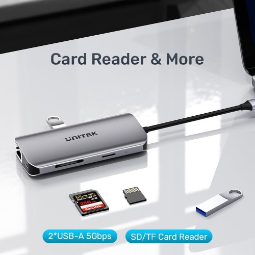 Unitek 8-in-1 USB-C Hub