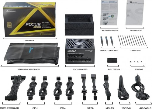 Seasonic FOCUS GX-750 ATX 3.1