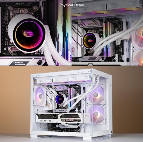 PCCooler DA360 ARGB White