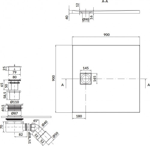 Cersanit Tako Slim S932-158