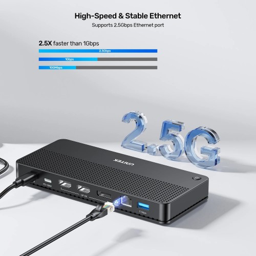 Unitek USB-C 8K Docking Station with 100W PD