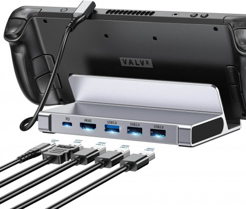 Choetech 5-in-1 USB-C Steam Deck Dock Station