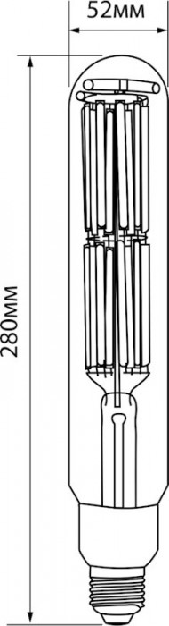Videx Filament T52F 50W 5000K E27