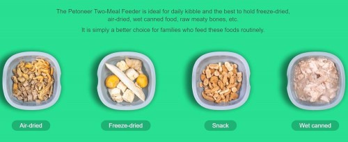 Petoneer Two-Meal Feeder