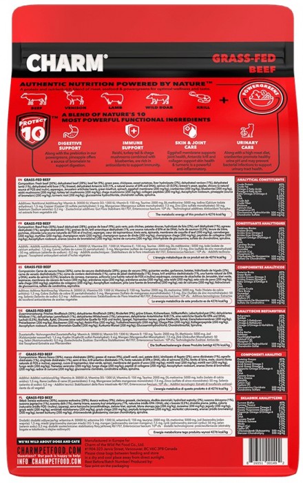 Charm Adult Cat Beef 2 kg