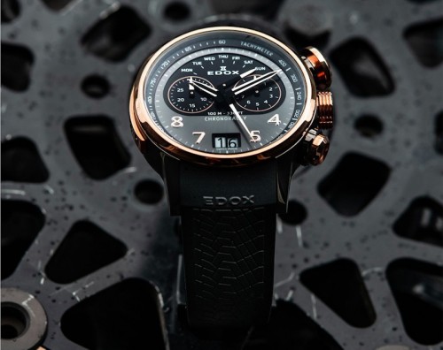 EDOX Chronorally Chronograph 45 38003 TINGR GNR