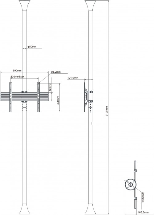 Multibrackets MBFC1U