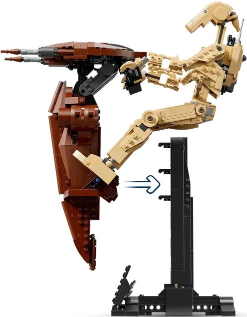 Lego Battle Droid with Stap 75428