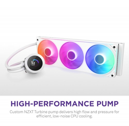NZXT Kraken Plus 360 RGB White