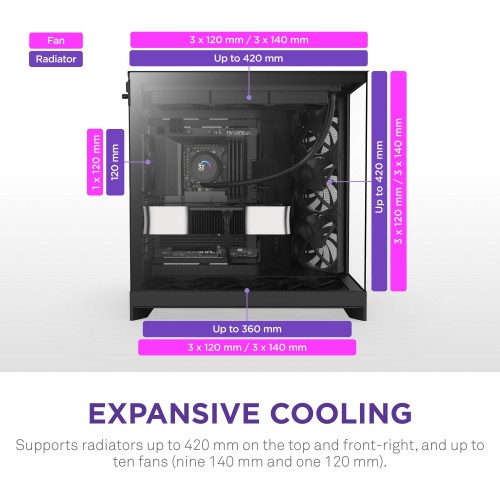 NZXT H9 Flow 2025 Black