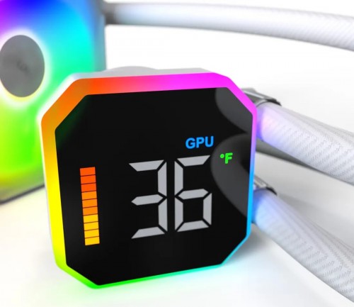 Montech HyperFlow Digital 360 White