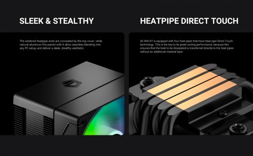 ID-COOLING SE-904-XT ARGB Black