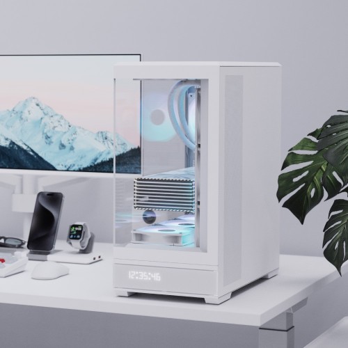 Aerocool P500B Digi White