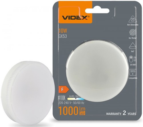 Videx LED 10W 4100K GX53
