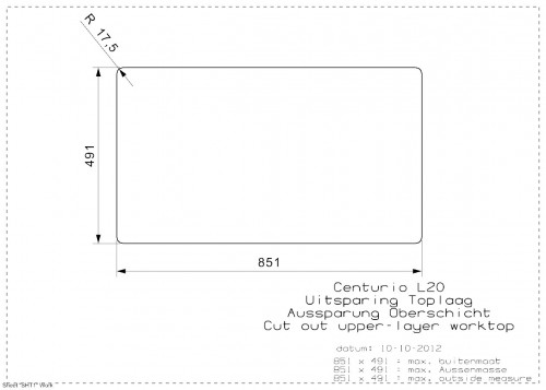 Reginox Centurio L20