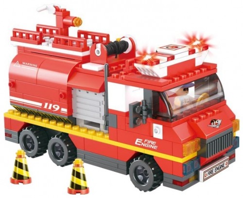 Sluban Fire Station Average Set M38-B0226