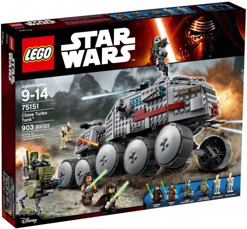 Конструктор Lego Clone Turbo Tank 75151