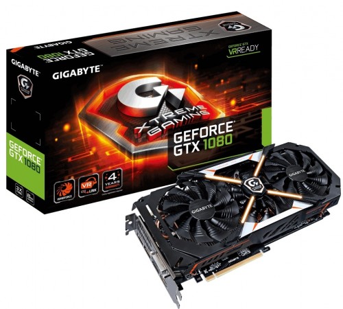 Gigabyte GeForce GTX 1080 GV-N1080XTREME-8GD