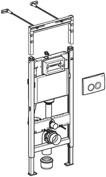 Geberit Duofix 458.122.21.1