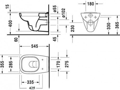 Duravit D-Code 453519