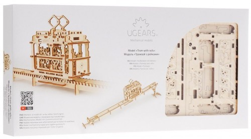 UGears Tram wirh Rails