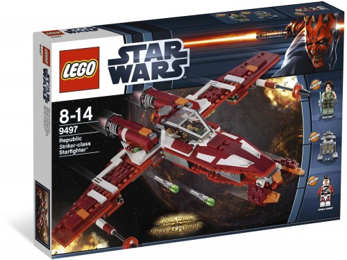 Lego Republic Striker-class Starfighter 9497