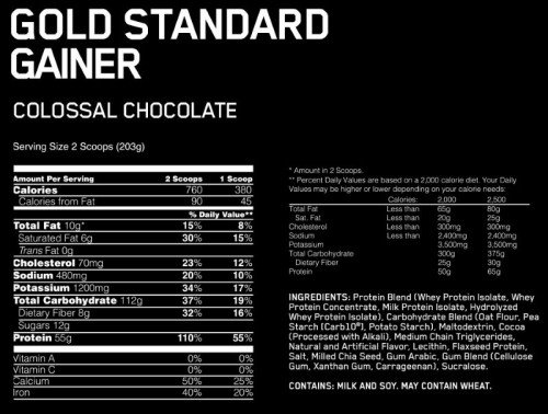 Optimum Nutrition Gold Standard Gainer