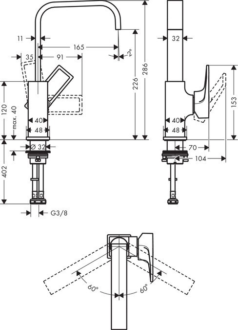 Hansgrohe Metropol 74511