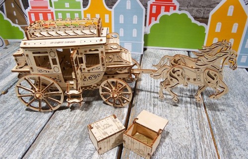 UGears Stagecoach