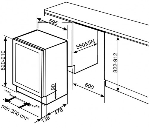 Smeg CVI 638 RWN2