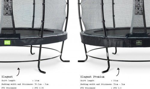 Exit Elegant 12ft Safety Net Economy