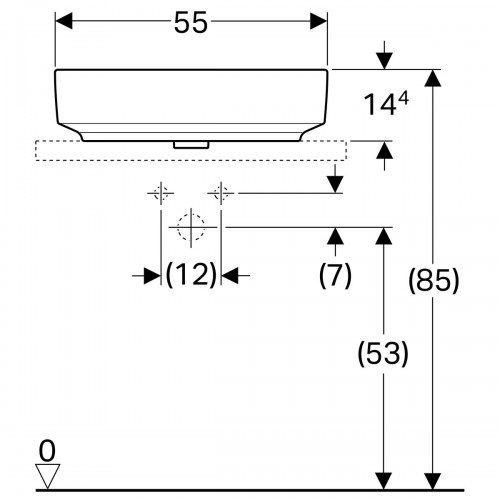 Geberit VariForm 55 500774012