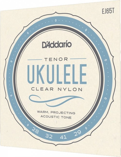 DAddario Clear Nylon Ukulele Tenor