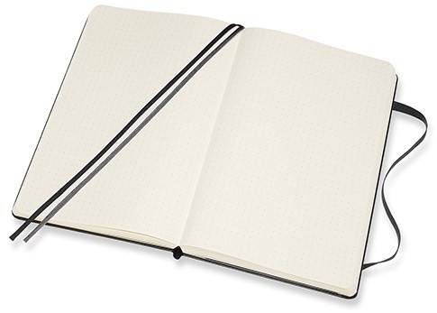 Moleskine Expanded Dots Notebook Large Black