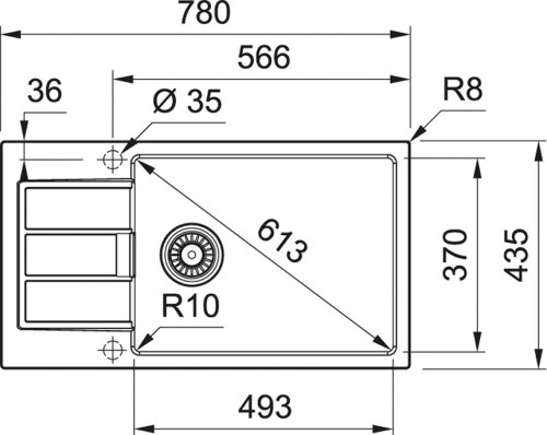 Franke Sirius 2.0 S2D 611-78 XL Slim