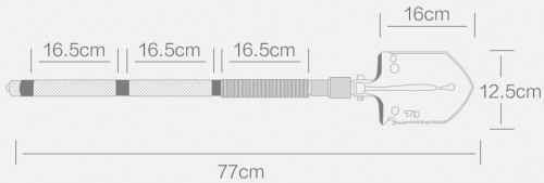 Xiaomi Handao Multi-function Outdoor Shovel