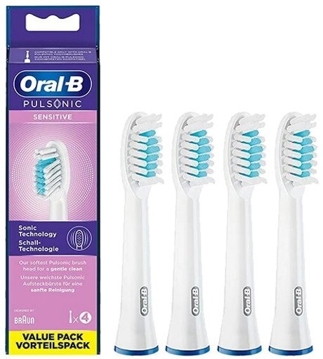 Braun Oral-B Pulsonic Sensitive 4 psc