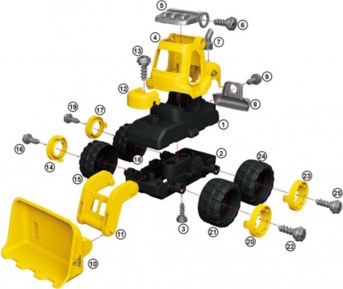 DIY Spatial Creativity Road Roller LM9013