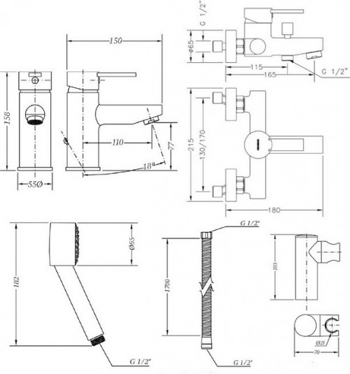 Genebre Tau2 03TA2-bath