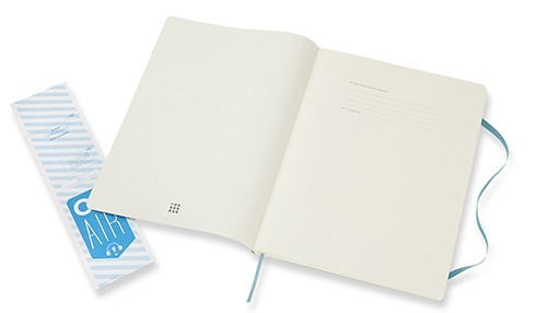 Moleskine Ruled Notebook A4 Soft Blue