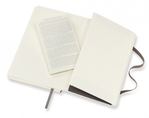 Moleskine Plain Notebook Pocket Soft Brown