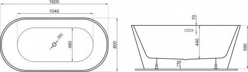 Polimat Uzo 160x80 00221